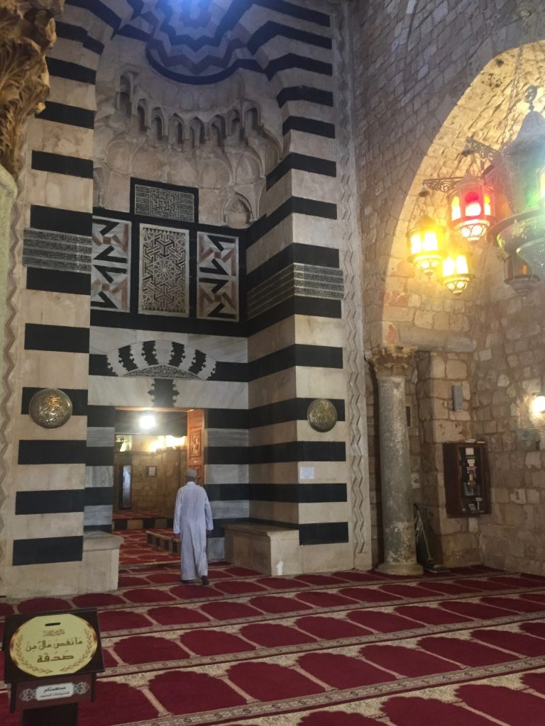man inside mosque
